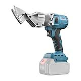 Cortador De Chapa Metálica Sem Fio Para Corte De Bateria Milwaukee 18 V- Folha Inoxidável- Metal- Ferro- Tapete- Couro- Papelão -sem Bateria-