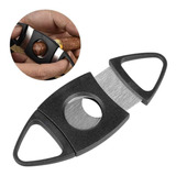 Cortador De Charuto Em V Guilhotina Profissional Preto