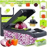 Cortador De Legumes Cortador De Cebola Fatiador De Bandolim Cortador De Alimentos Profissional 10 Em 1 Cortador Multifuncional De Vegetais E Fatiador Máquina De Cortar Cortador De Vegetais