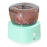 Cortador De Legumes Elétrico Mini Processadores De Alimentos Antiderrapantes Sem Fio Picador De Alimentos Em Aço Inoxidável Elétrico Moedor De Carne Multifuncional Para Uso Doméstico Cubos Pochy