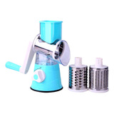 Cortador De Legumes Manual Fatiador Triturador 3 Em 1