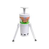 Cortador De Nhoque Nhoqueira De Plastico Branco C Suporte E Descascador Ref 567