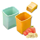 Cortador De Ovos Frutas Morango Banana Fatiador Aço Inox