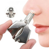 Cortador De Pelos Manual Portátil Aço Inox Nariz E Orelhas