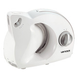 Cortador Elétrico Fatiador Frios Alimentos Embutidos Lenoxx Cor Branco 220v