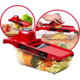 Cortador Fatiador Legumes Frutas Mandolina Slicer Nicer 6x1