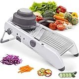 Cortador Fatiador Mandoline Profissional De Legumes Vegetais Frutas Ralador Slicer Inox 18 Tipos De Corte Para Cozinha