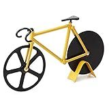 Cortador Fatiador Pizza Massas Temperos Formato Bicicleta