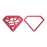 Cortador Herói Logo Super Homem Superman Cartoon Gibi 5cm