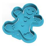 Cortador Marcador De Biscoito Amanteigado Boneco Natal 5cm