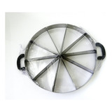 Cortador Marcador De Bolo Pizza Torta Pudim 10 Pedaços Inox