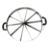 Cortador Marcador De Bolo Pizza Torta Pudim 8 Pedaços Inox