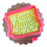 Cortador Marcador Festa Junina São João Bandeirinhas 5cm
