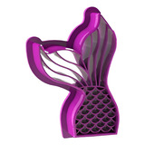 Cortador Pasta Americana Cauda De Sereia 6 Cm