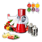 Cortador Ralador Triturador Inox Para Legumes E Alimentos