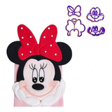 Cortador Turma Do Mickey Rosto Da Minnie 8 5cm