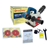 Cortadora De Parede 2 Discos 125mm Dongcheng Dzr 125 220v