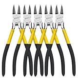 Cortadores De Fio Pacote Com 5 Cortadores De Descarga De 15 24 Cm Alicate De Corte Com Mola BOOSDEN Cortadores Laterais De Precisão Cortadores Diagonais Afiados Pequenos Recortes De Fio Para Artesanato