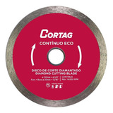 Cortag Disco De Corte Diamantado Cerâmica 110mm Continuo Eco