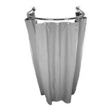 Cortina 2 90x1 90 Provador Lojas Arco Ou L Com Ganchos Full Cor Cinza