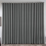 Cortina 3 00x2 80 Metros Blackout Blecaute Cinza Corta Luz Em Tecido Grosso Para Quarto E Sala Casa Laura Enxovais