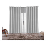 Cortina 4 Metros Blackout Blecaute 4 00mt X 2 80mt Cor Branco