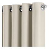 Cortina Blackout Em Tecido 2 00 X 1 70 Para Sala E Quarto Cor Palha