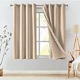 Cortina Blackout Liso 2 80m X 1 80m Corta Luz Em Tecido Para Janela Palha