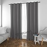 Cortina Blackout PVC Corta Luz Sol 100 Blecaute 2 80 X 2 30 Cinza
