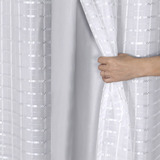 Cortina Blackout Pvc Tecido Voil 2 80 X 1 60 Sala Quarto Cor Branca
