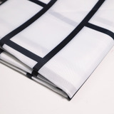 Cortina Box Poliéster 198x180cm Elegância Exclusiva Para Vc