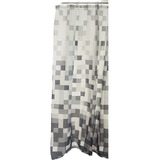 Cortina Box Poliester Pixel 198x180cm C Ganchos