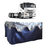 Cortina Cetim Frente E Lateral Caminhão Iveco Stralis