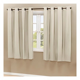Cortina Corta Luz 1 50x1 30m Blackout Pvc C Varão Incluso