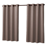 Cortina Corta Luz Para Janela 2 70x1 70 Varão Unico Blackout