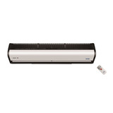 Cortina De Ar Vix One 90 Cm Preta E Branca 220 Volts