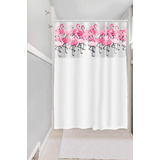 Cortina De Box C Ganchos Estampada Varios Modelos