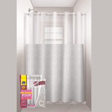 Cortina De Box Com Ilhós Reforçado 1 35 X 2 00cm Plast Leo