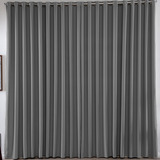 Cortina De Janela Blackout Mageal Cinza Tamanho 2 00x1 80 Metros Em Tecido Grosso Blecaute Theovitex Corta Luz Quarto Sala