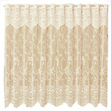 Cortina De Renda Para Cozinha Karla Bege 2 00x1 20 30cm