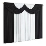 Cortina Decorativa 5x2 80 Metros Quarto Sala Igrejas