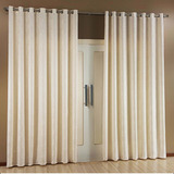 Cortina Jacquard Curta 2 80 X1 80 Alta Qualidade Sala Quarto