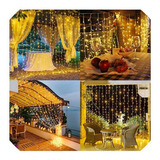 Cortina Led 300 Leds 3m X 2m Decoração Natal Casamentos