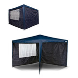 Cortina P tenda 2 Parede Oxford Gazebo 3m X 3m Azul Mor