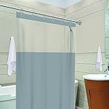 Cortina Para Box Cinza C Visor 100 PVC 1 38x1 98m 137844