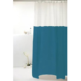 Cortina Para Box De Pvc 198x180cm Estampada Diversos Modelos Cor Visor Azul Escuro