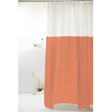 Cortina Para Box De Pvc 198x180cm Estampada Diversos Modelos Cor Visor Salmão