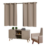 Cortina Para Sala quarto apartamento 2 80m Decoração De Pvc