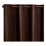 Cortina Pvc Corta Luz Janela 2 20x1 30 M Cores Variadas Cor Tabaco