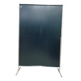 Cortina Pvc Proteção Área De Solda 1 22 X 1 78 Verde Fosco